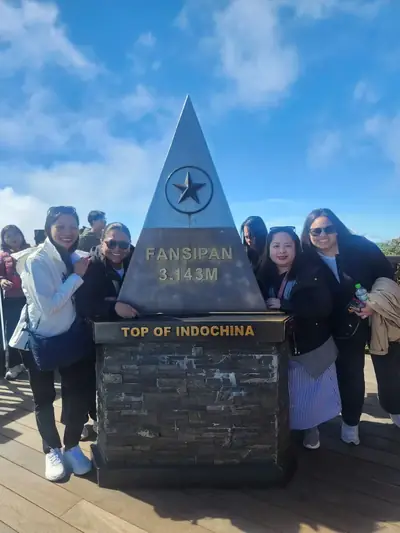 Bliss Tourism guests on tour — Top of Indochina, 3,143m, Sapa, Vietnam