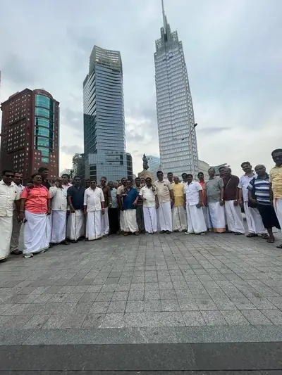 Bliss Tourism guests on tour — Downtown Saigon, Ho Chi Minh City, Vietnam